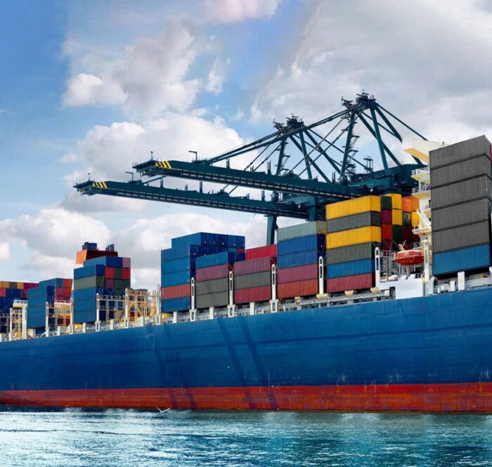 Tàu Container (Container Ship) (Ảnh: Báo Nông nghiệp)