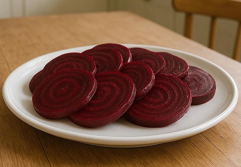 Củ dền chứa nhiều chất dinh dưỡng, có lợi cho sức khỏe. Ảnh được tạo bởi AI