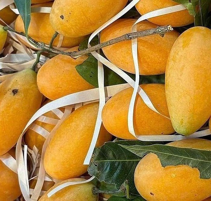 Thanh trà Thái Lan được bán tại cửa hàng trái cây ở phường Tân Thới Hiệp (TP HCM). Ảnh: Thi Hà