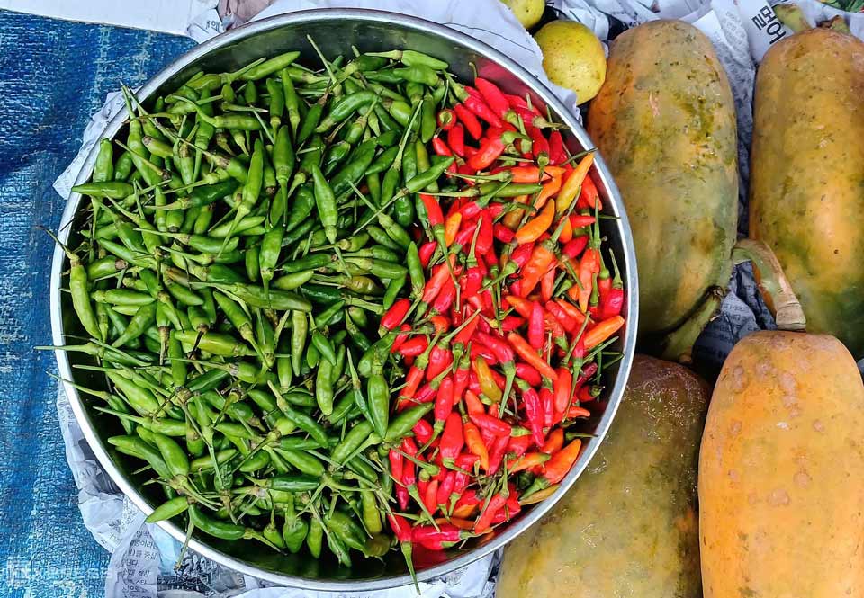 Giá tăng mạnh, ớt hiểm đắt hơn thịt gà